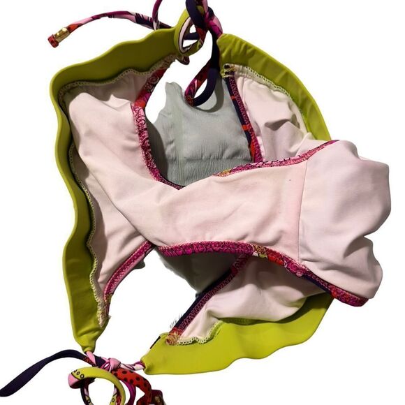 Trina Turk Tie Sides Bikini Bottom Size 12 - Picture 7 of 12